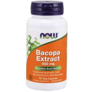 Now foods Bacopa Extract 450 mg (90 kap)