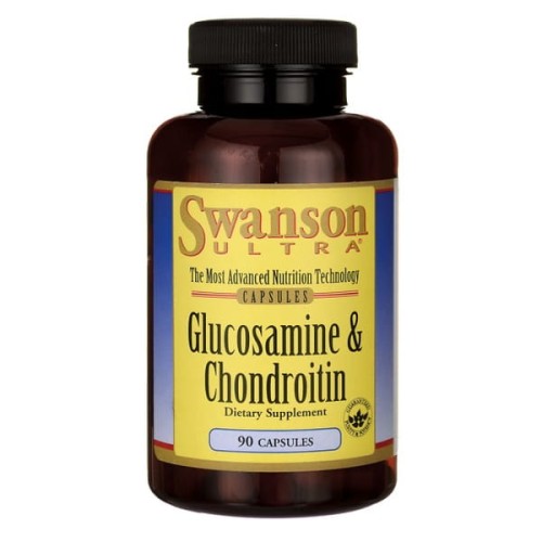 Swanson Glukozamina z Chondroityną 500/ 400mg - (90 kap)