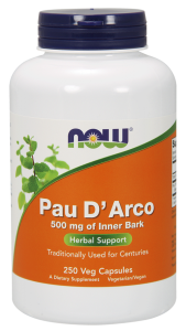 NOW Foods PAU DARCO 500 mg (250kap)