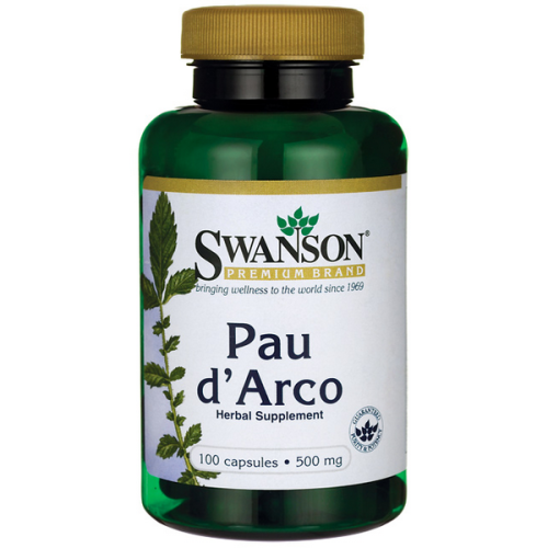 SWANSON Pau darco 500mg - (100 kap)
