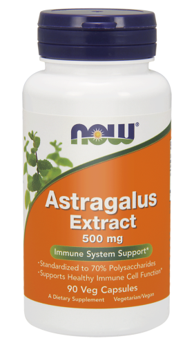 NOW Foods Astragalus extract  500mg (90 kap)