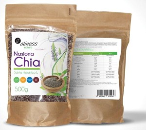 Aliness Nasiona Chia Salvia hispanica (500 g)