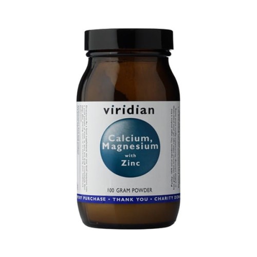 Viridian Wapń, Magnez Cynk - 100g