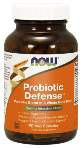 NOW Foods Probiotic Defense™ (90 kap)