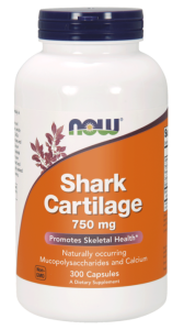 NOW Foods Shark „Chrząstka rekina” 750 mg (300 kap)