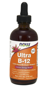 NOW Foods B 12 kompleks w płynie (118 ml)