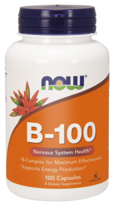 NOW Foods B-100 Kompleks witamin B (100 kap)