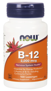 NOW Foods B-12  2000 mg (100 kap) b12