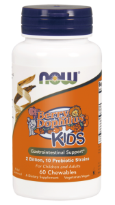 NOW Foods BerryDophilus – probiotyk dla dzieci (60 kap)
