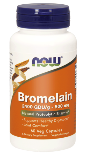 NOW Foods Bromelain ( Bromelina ) 500 mg (120kap)