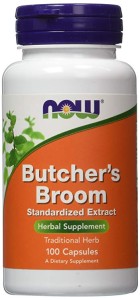 NOW Foods Butchers Broom – Ruszczyk kolczasty (100kap)