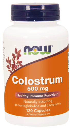 NOW Foods Colostrum 500 mg – Kolostrum (120 kap)