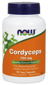 NOW Foods Cordyceps 750mg (90 kap)
