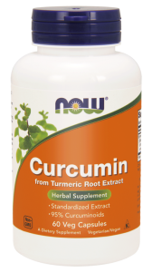 NOW Foods Curcumin – Kurkumina ekstrakt (60 kap)