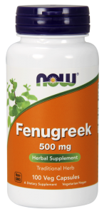 NOW Foods Fenugreek Kozieradka 500mg (100 kap)