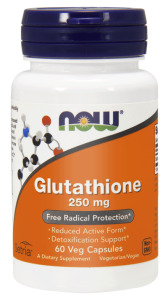 NOW Foods Glutathione 250 mg (60 kap)