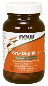 NOW Foods Gr8 Dophilus™ – Probiotyk 8 szczepów (60 kap)