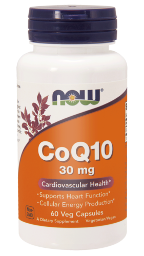 NOW Foods Koenzym Q10 30 mg (120 kap)