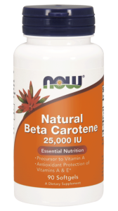 NOW Foods Beta Carotene  naturalny beta karoten (90 kap)