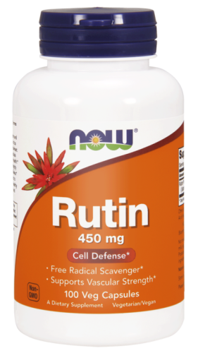 NOW Foods Rutin 450mg – Rutyna (100 kap)