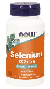 NOW Foods Selen 200mcg (180 kap)