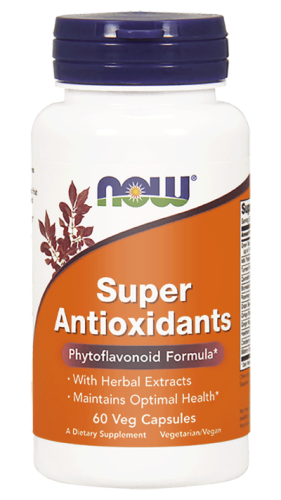 NOW Foods Super Antioxidants – Formuła fitoflawonoidów (60 kap)