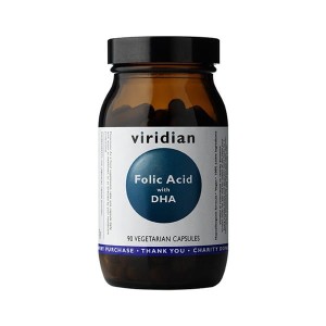 Viridian Kwas Foliowy z DHA (90 kap)