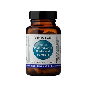 Viridian High Five Multivit & Mineral Formula (30 kap)