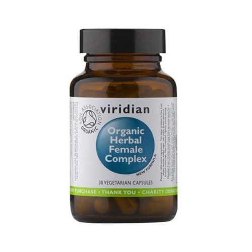 Viridian Ekologiczny Kompleks Ziół dla Kobiet (30 kap)