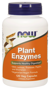 NOW Foods Plant Enzymes – Wsparcie zdrowego trawienia (240 kap)