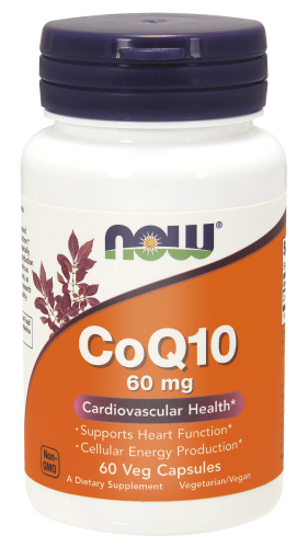 NOW Foods Koenzym Q10 60 mg (60 kap)