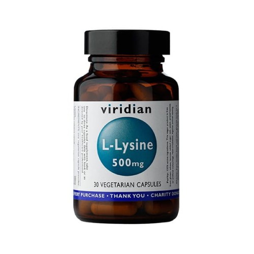 Viridian L-Lizyna 500 mg (30 kap)