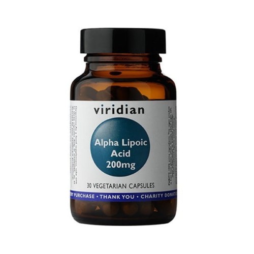 Viridian Kwas alfa liponowy (ALA) (30 kap)