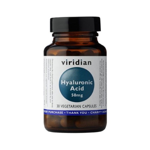 Viridian Kwas hialuronowy 50 mg (30 kap)