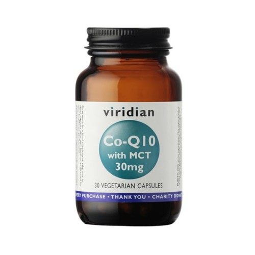 Viridian Koenzym Q10 30mg z MCT (30 kap)