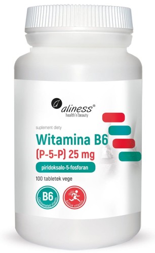 Aliness Witamina B6 (P-5-P) 25mg (100 tab)