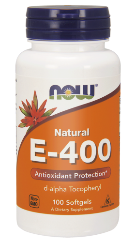 NOW Foods Witamina E400  (100 kap)