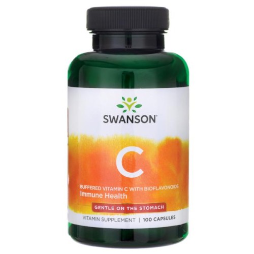 Swanson Witamina C buforowana 500 mg  (100kap)