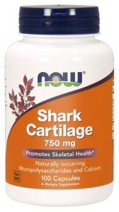 NOW Foods Shark „Chrząstka rekina” 750 mg (100 kap)