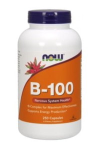NOW Foods B-100 Kompleks witamin B (250 kap)