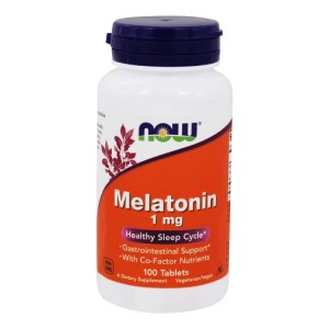 NOW Foods Melatonin 1 mg (100 kap)