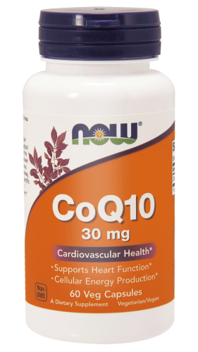 NOW Foods Koenzym Q10 30 mg (60 kap)
