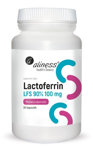 Aliness Laktoferyna  LFS 90% 100 mg (30 kap)