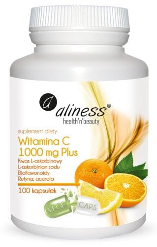 Aliness Witamina C 1000mg Plus (100 kap)