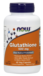 NOW Foods Glutathione( glutation)500 mg (30 kap)