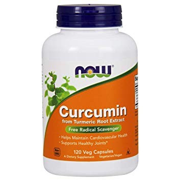 NOW Foods Curcumin – Kurkumina ekstrakt (120 kap)