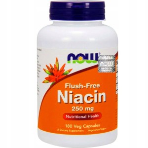 NOW Foods Niacyna Flush-Free 250mg (180kap)