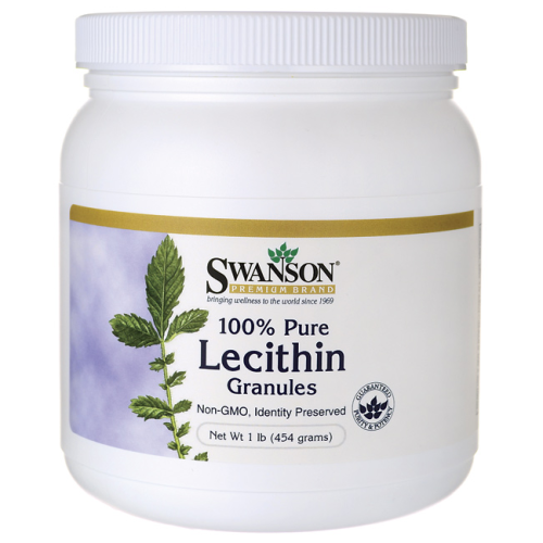 Swanson Lecytyna 100% (Lecithin Granules) 454g