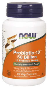 NOW Foods Probiotic-10® 50 miliard.(50 kap)