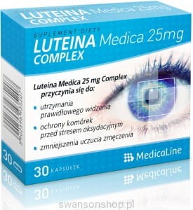 Aliness luteina 25 mg + witaminy(30 kap)